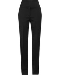 Del Core - High-Waisted Virgin Wool Trousers - Lyst