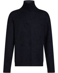 Grifoni - Turtleneck Polyamide, Alpaca Wool, Mohair Wool - Lyst