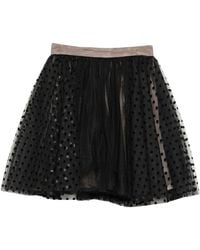 BROGNANO - Mini Skirt - Lyst