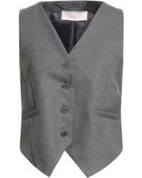 Motel - Tailored Vest Polyester, Viscose, Elastic Fibres, Polyamide, Metallic Fiber - Lyst