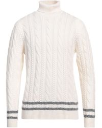 Eleventy - Platinum Turtleneck Wool - Lyst
