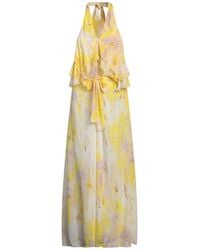 MSGM - Maxi Dress Viscose - Lyst