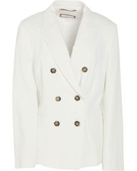 Peserico - Blazer Polyester - Lyst