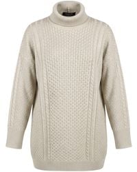 Fabiana Filippi - Mini Dress Virgin Wool, Viscose, Silk, Cashmere, Polyester - Lyst