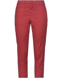Dondup - Cropped Trousers - Lyst