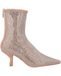 Lola Cruz - Antique Rose Ankle Boots Leather - Lyst