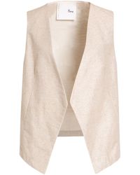 8pm - Tailored Vest Cotton, Linen, Polyester, Polyamide - Lyst