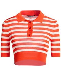 Dolce & Gabbana - Polo Shirt Viscose - Lyst