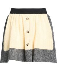 Loewe - Mini Skirt Wool - Lyst