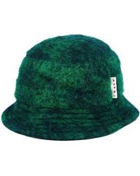 Marni - Hat Mohair Wool, Alpaca Wool, Virgin Wool, Polyamide - Lyst