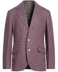 Brunello Cucinelli - Blazer Wool, Silk, Cashmere, Elastane - Lyst