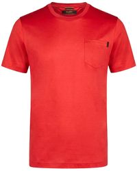Moorer - T-Shirt Cotton - Lyst