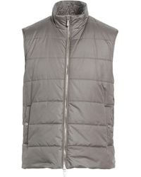Eleventy - Platinum Vest Polyester - Lyst