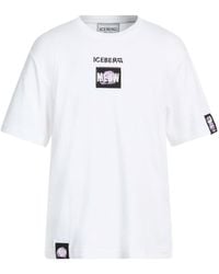 Iceberg - T-Shirts - Lyst