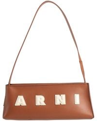 Marni - Leather Museo Baguette Bag - Lyst