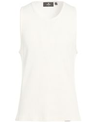 Represent - Ivory Tank Top Cotton - Lyst