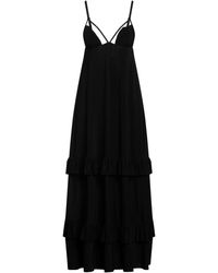 DISTRICT® by MARGHERITA MAZZEI - Maxi Dress Polyester, Elastane - Lyst