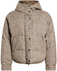 Brunello Cucinelli - Ivory Puffer Virgin Wool, Silk, Polyamide - Lyst