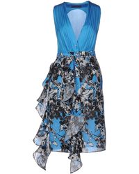 Emanuel Ungaro Knee-length Dress - Blue