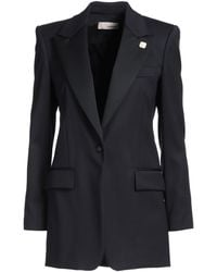 Lardini - Midnight Blazer Wool, Elastane - Lyst