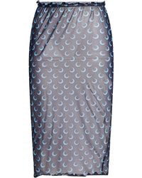 Marine Serre - Midi Skirt - Lyst