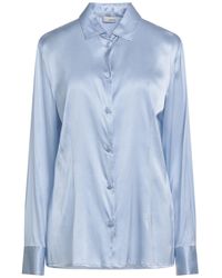 Lardini - Sky Shirt Silk, Elastane - Lyst
