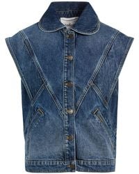 Ba&sh - Denim Outerwear Cotton - Lyst