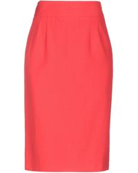 RED Valentino Falda corta - Rojo