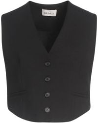 MEIMEIJ - Tailored Vest Viscose, Polyamide, Elastane, Acetate - Lyst