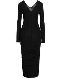 ARMANI EXCHANGE - Midi-Kleid - Lyst