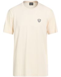 EA7 - T-Shirt Viscose, Polyamide, Elastane - Lyst