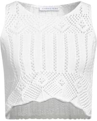 Caractere - Top Cotton - Lyst