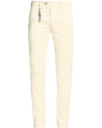 0/zero Construction - Cream Pants Cotton, Elastane - Lyst