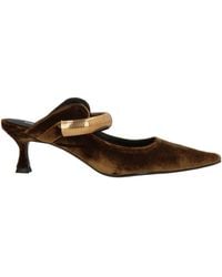 Lola Cruz - Mustard Mules & Clogs Textile Fibers - Lyst