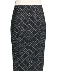 Elisabetta Franchi - Midi Skirt Polyester, Elastane - Lyst