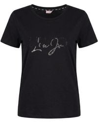 Liu Jo - T-Shirt Cotton - Lyst
