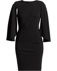 Calvin Klein - Mini Dress Polyester, Elastane - Lyst