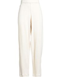 Baserange - Cream Pants Recycled Cotton - Lyst