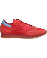 Philippe Model - Sneakers Soft Leather, Textile Fibers - Lyst