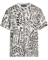 Versace Jeans Couture - T-Shirt Cotton - Lyst