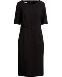 Manila Grace - Midi Dress Viscose, Polyamide, Elastane - Lyst