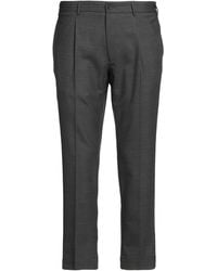 Santaniello - Charcoal Pants Wool, Polyester, Elastane - Lyst