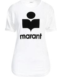 Isabel Marant - T-Shirt Linen - Lyst