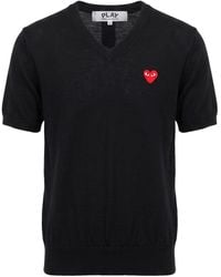 COMME DES GARÇONS PLAY - Sweater Wool - Lyst