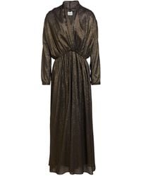Alysi - Maxi Dress Virgin Wool, Polyester, Polyamide - Lyst