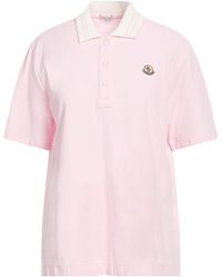 Moncler - Polo Shirt Cotton - Lyst