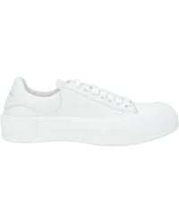 McQueen - Sneakers Soft Leather - Lyst