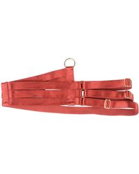 Bordelle Garter Belts - Red