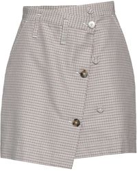 Covert - Mini Skirt - Lyst