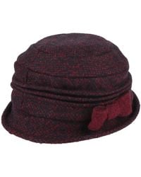 RAQAMA - Midnight Hat Polyester, Wool - Lyst